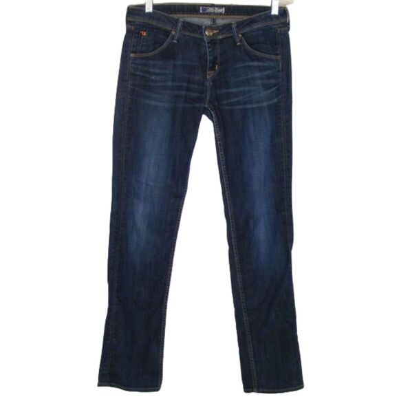 HUDSON Jeans, 29, Dark wash, Slender straight leg, Low Rise, Pockets - Picture 1 of 10